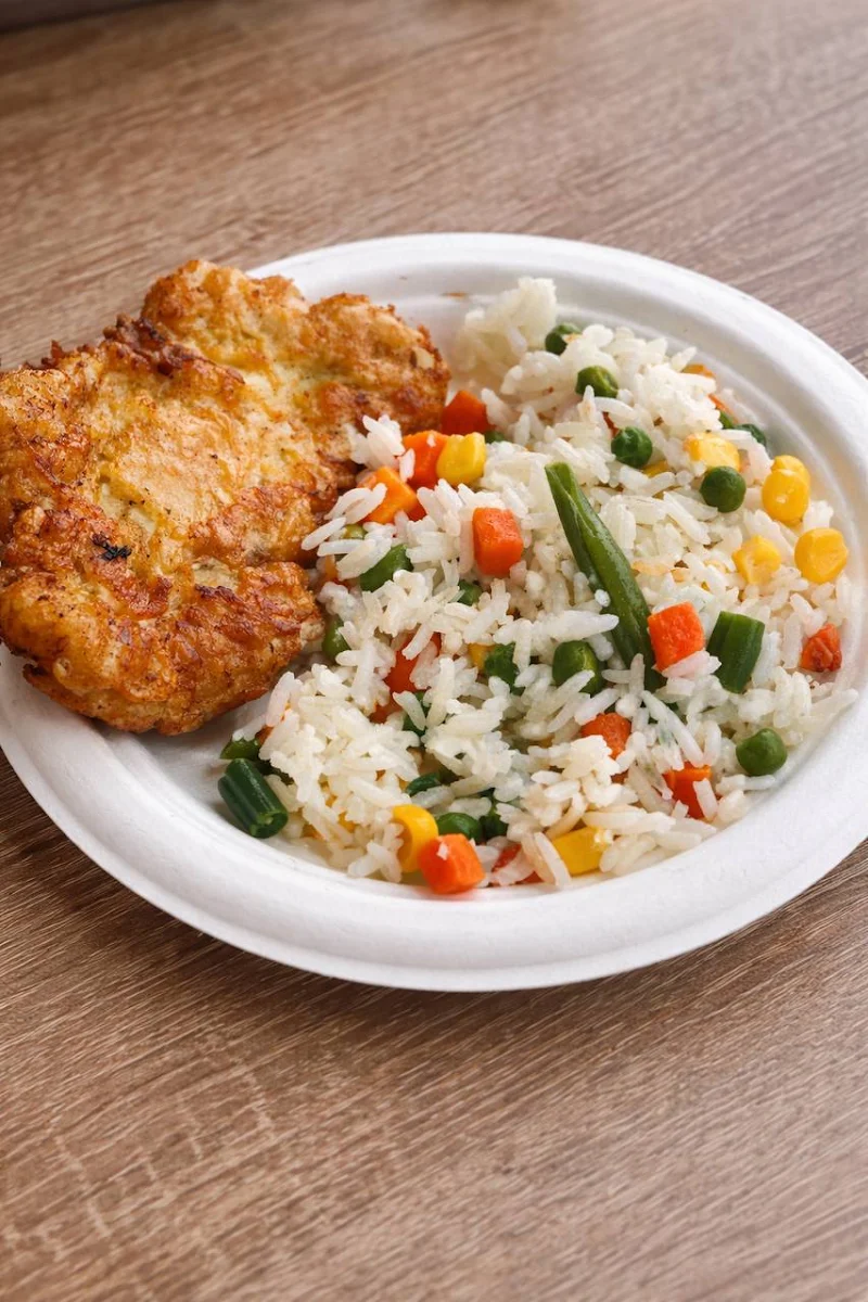 Vegetable Rice Portion, Sonya