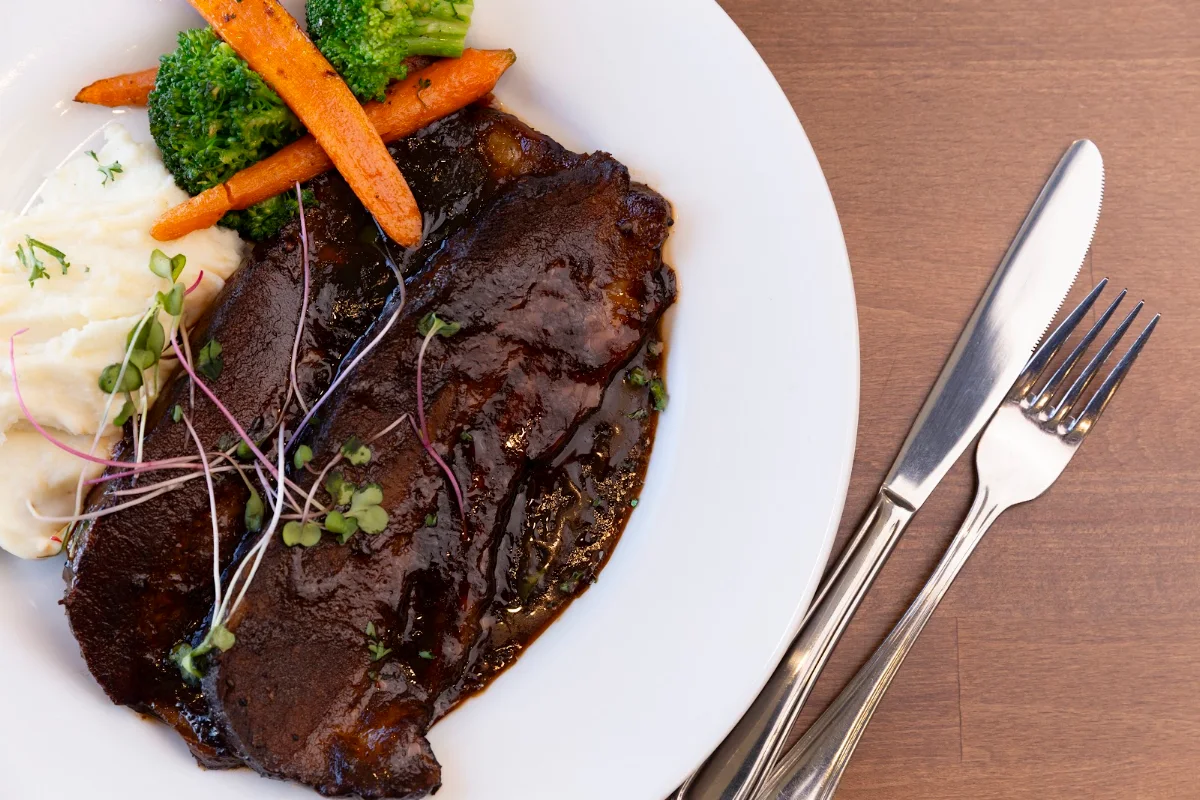 Whiskey Glazed Striploin