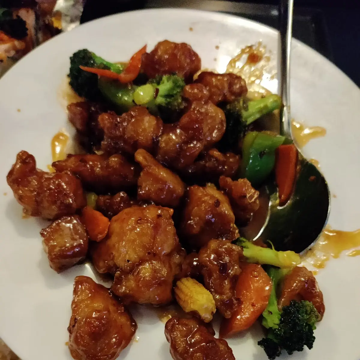 Orange Chicken Platter