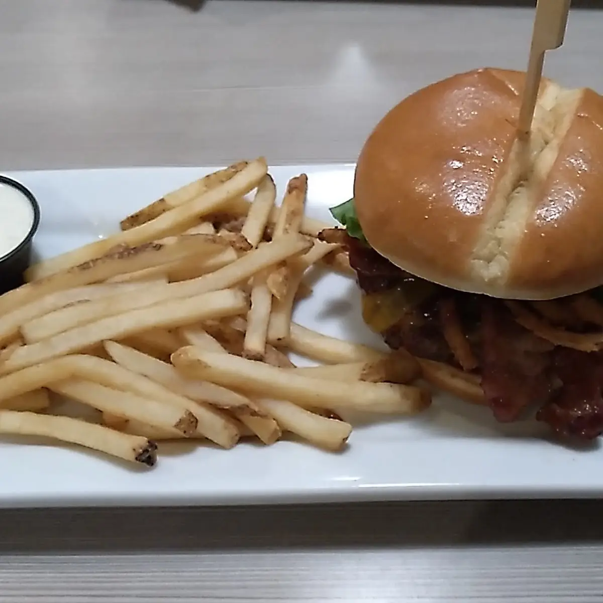 Bacon Cheddar Burger