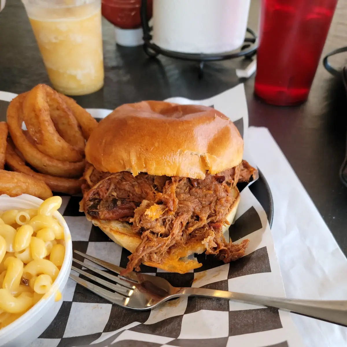 Lunch BBQ Pork Sandwich
