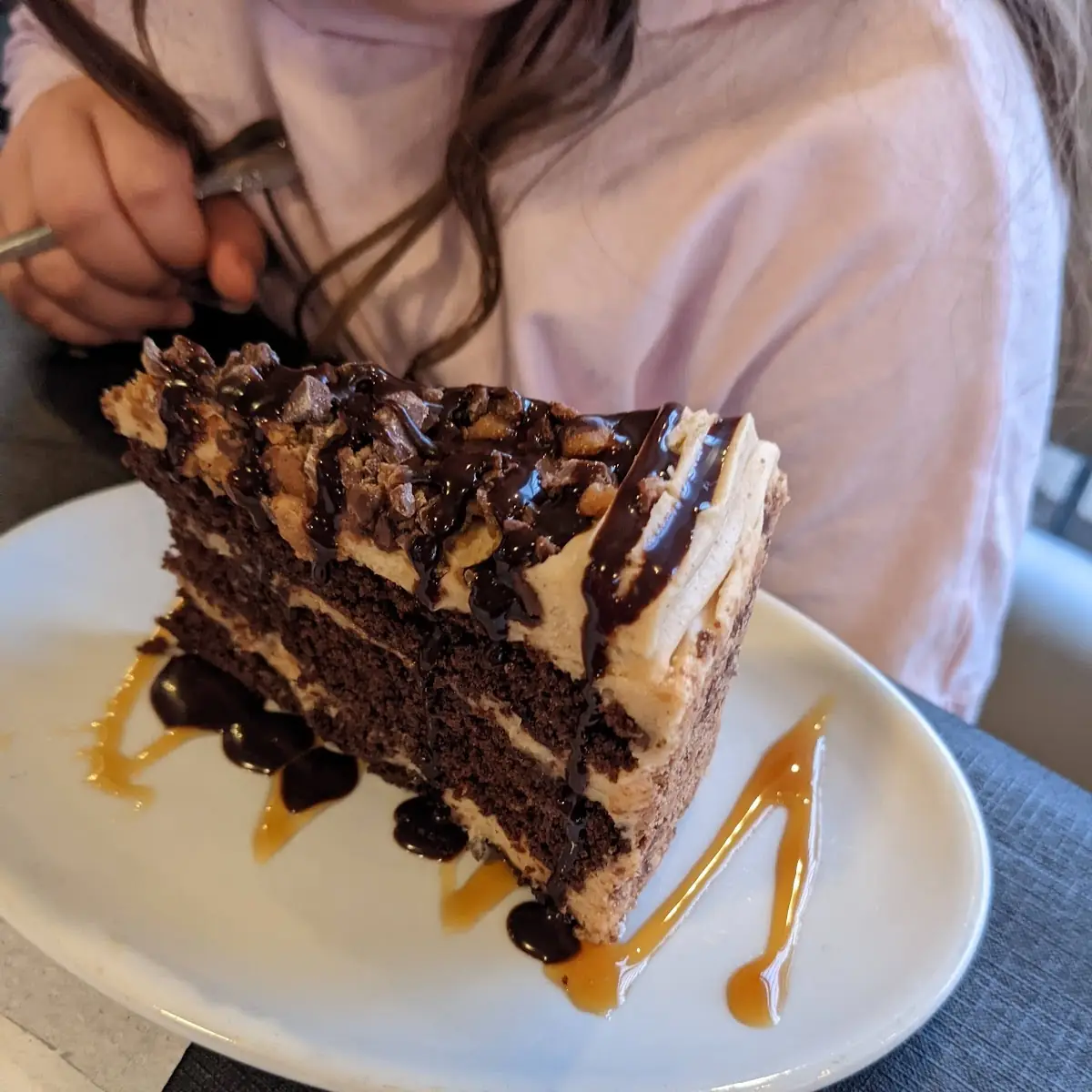 Peanut Butter Thunder Cake
