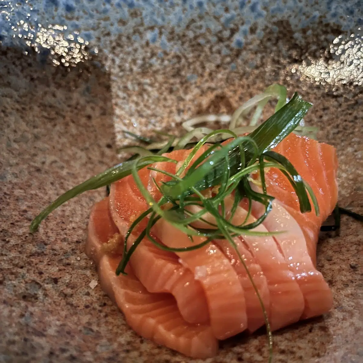 King Salmon Goat Cheese Sashimi