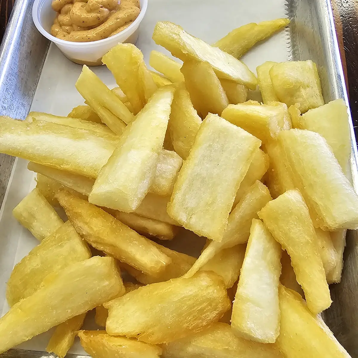 Yuca Frita with Chipotle Mayo for Dipping