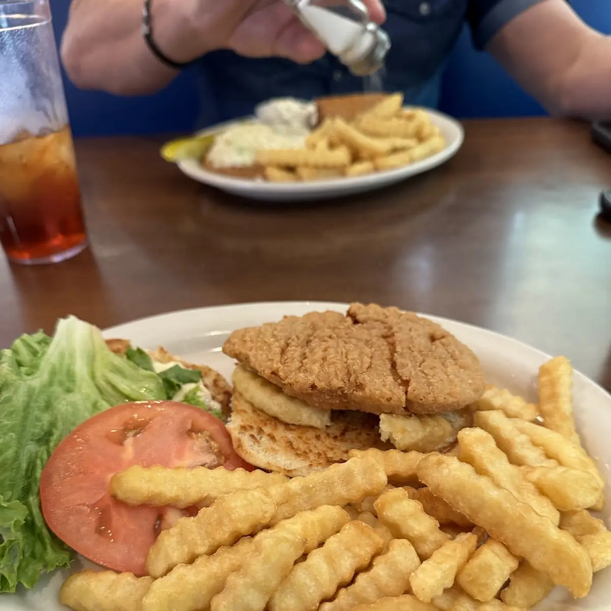 Chicken Sandwich with Fries