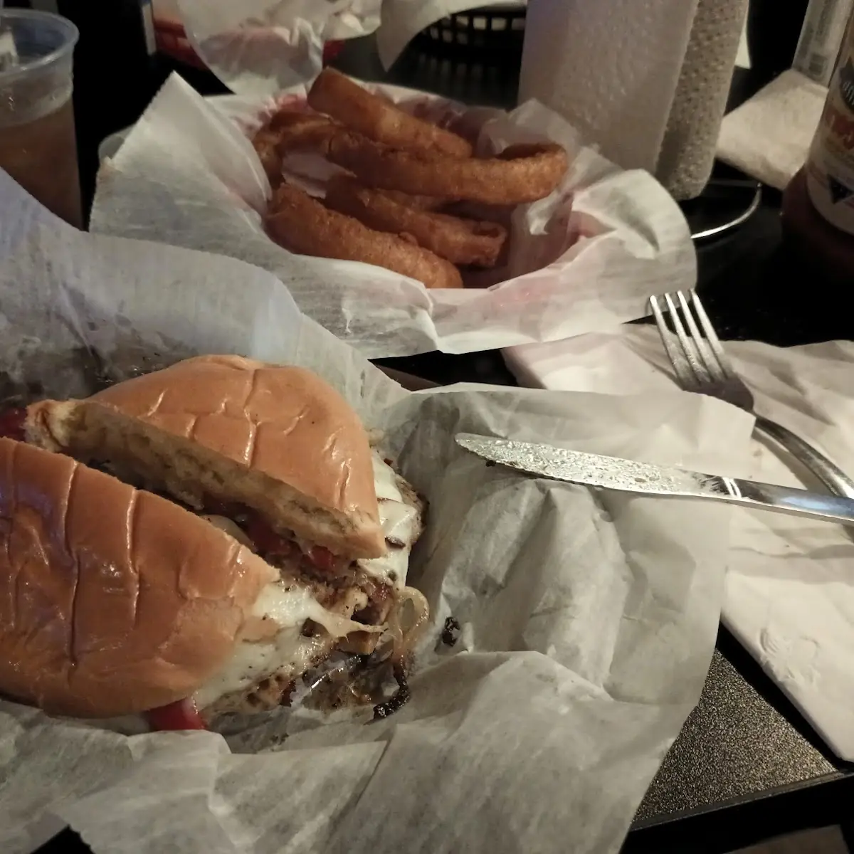 Sausage Patty Sandwich
