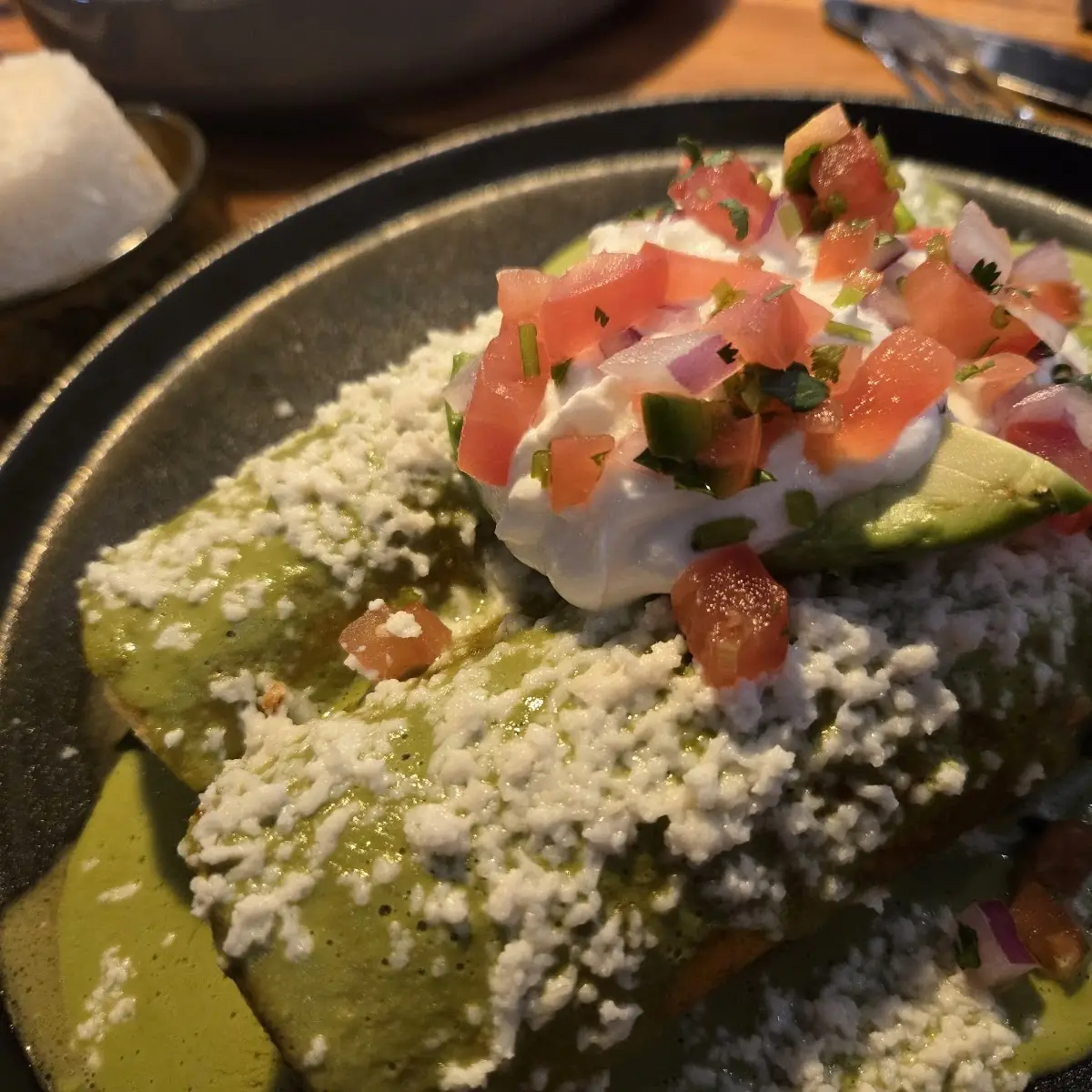 Large Burrito with Green Sauce