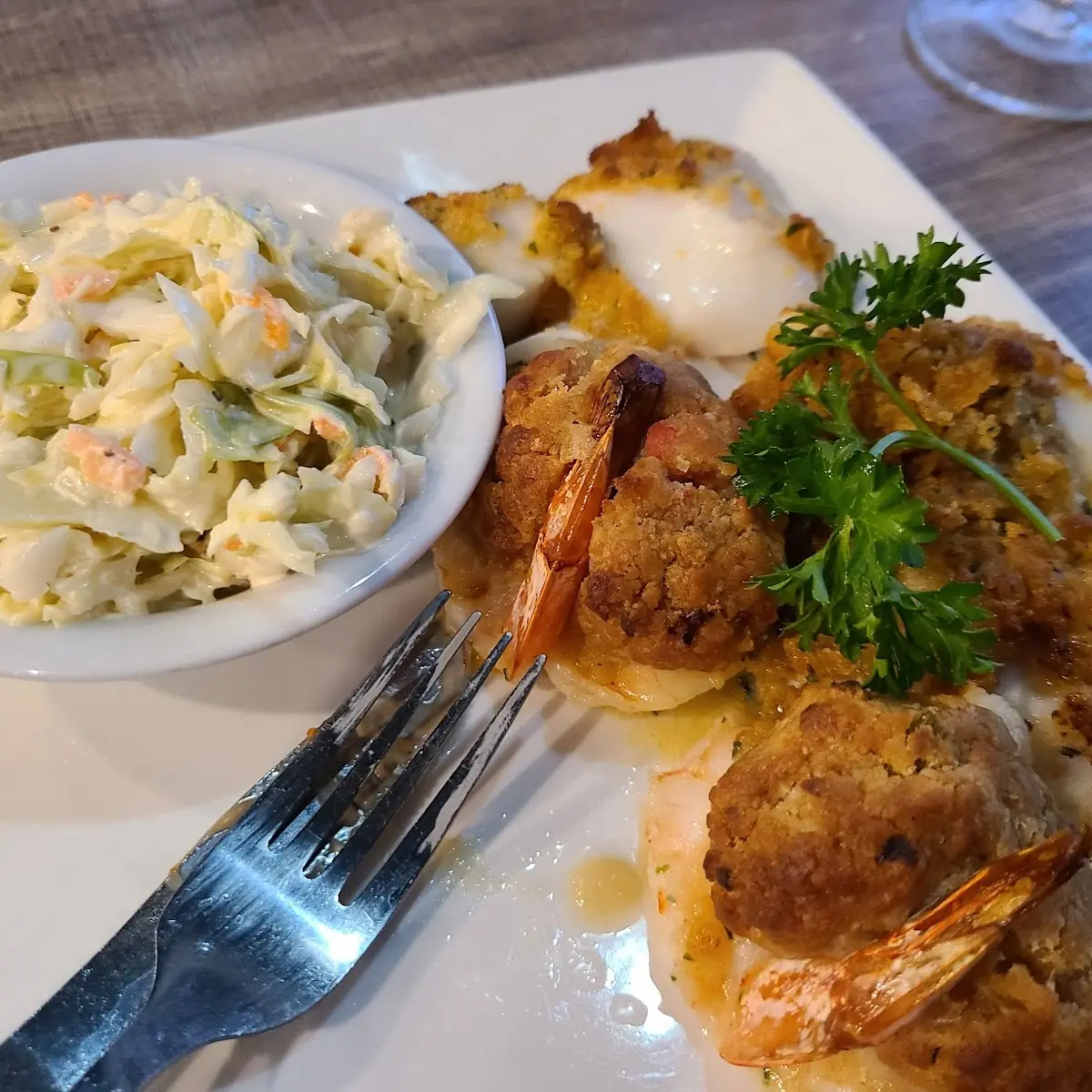 Baked Seafood Combo