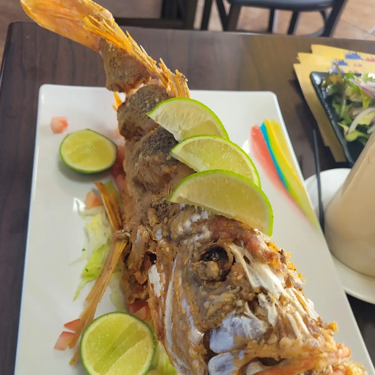 Pargo Rojo Frito Fried Red Snapper