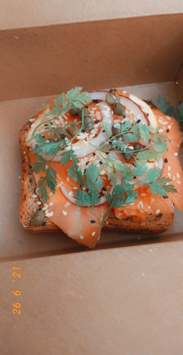 Smoked Salmon Toast