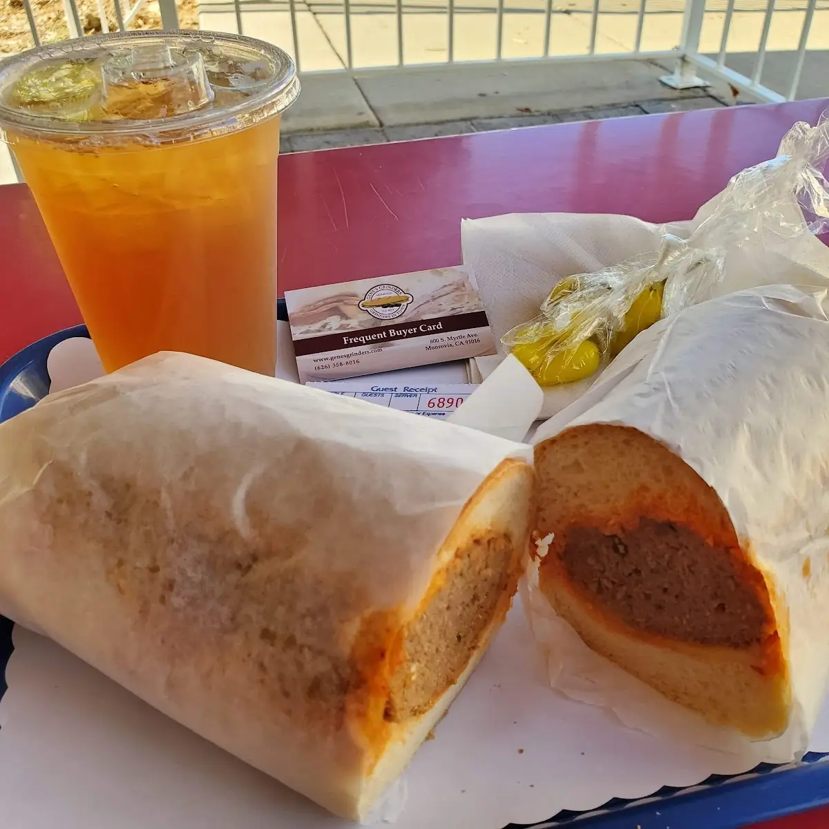 Large Meatball Sandwich
