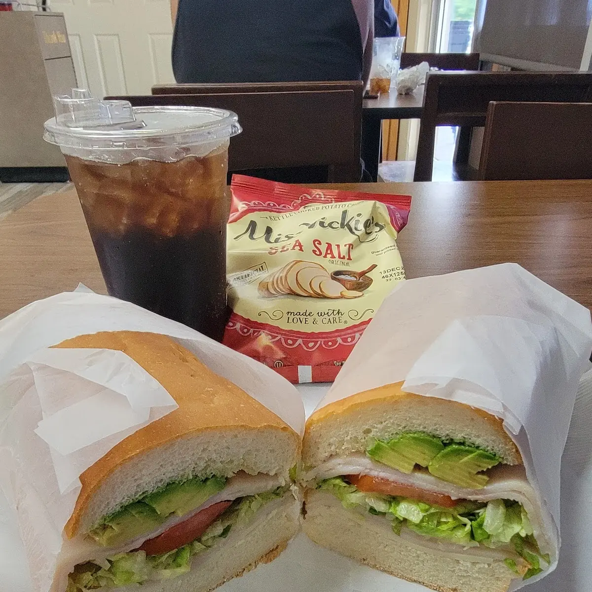Turkey and Avocado Sandwich