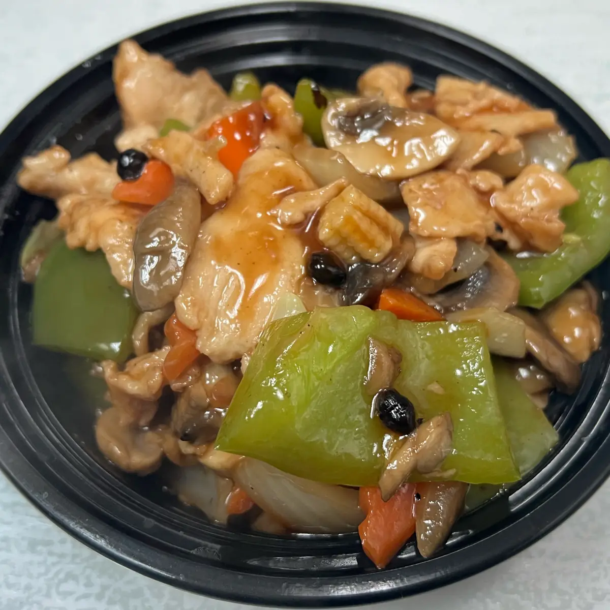 Chicken w Black Bean Sauce