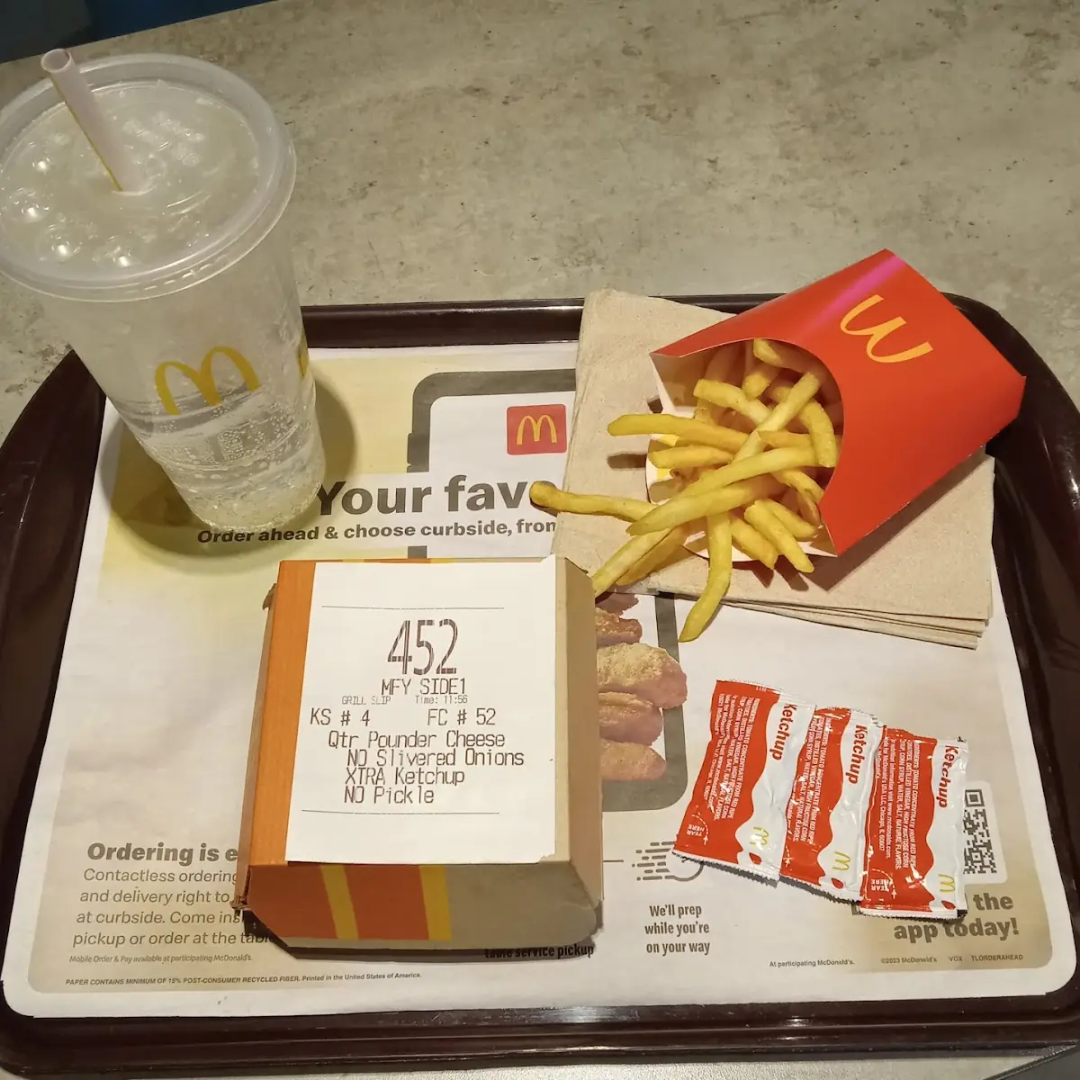 Quarter Pounder Meal