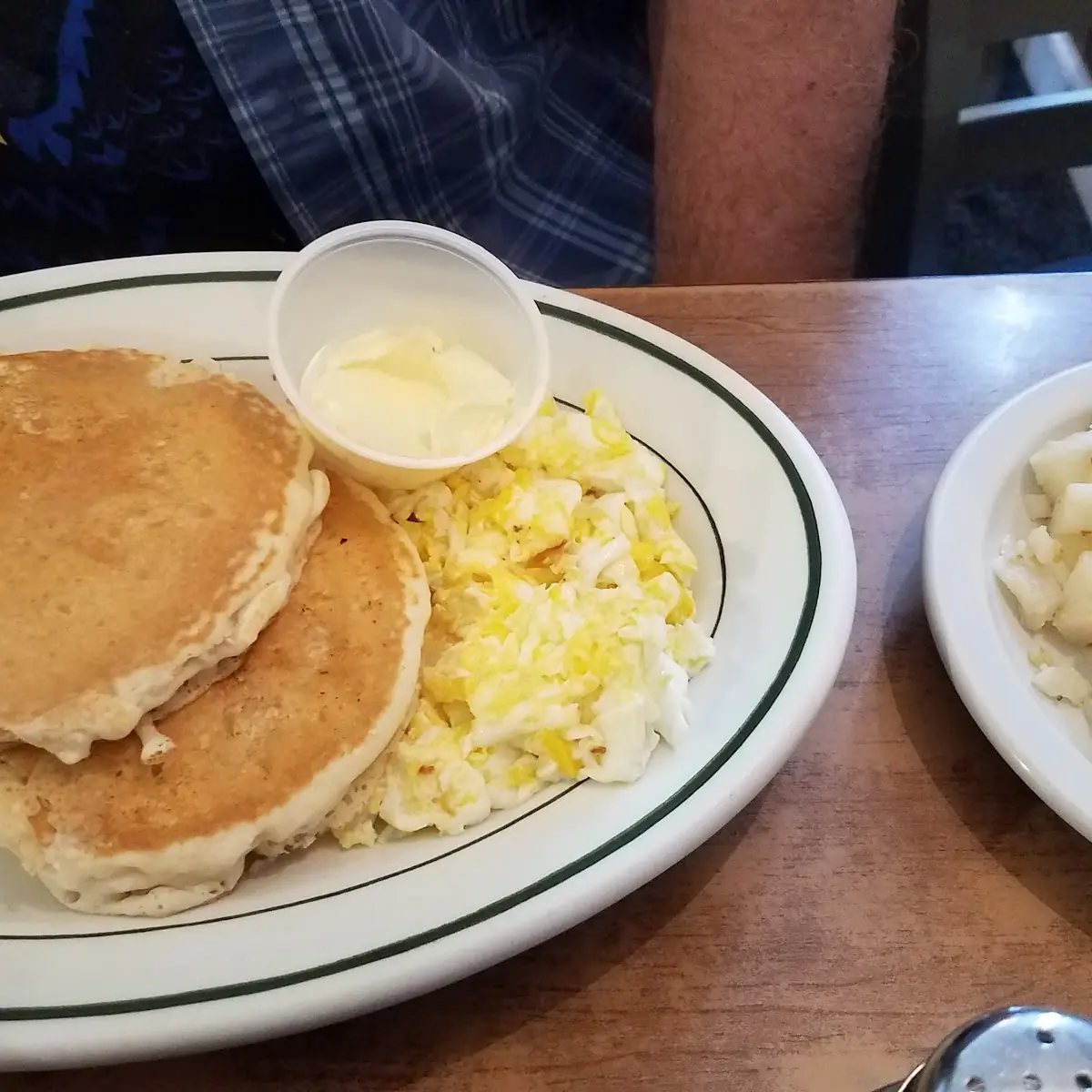 Pancakes and Eggs
