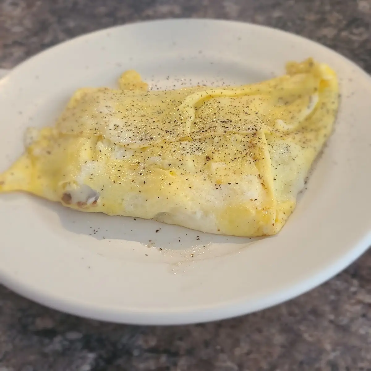 Sausage Cheese Omelette