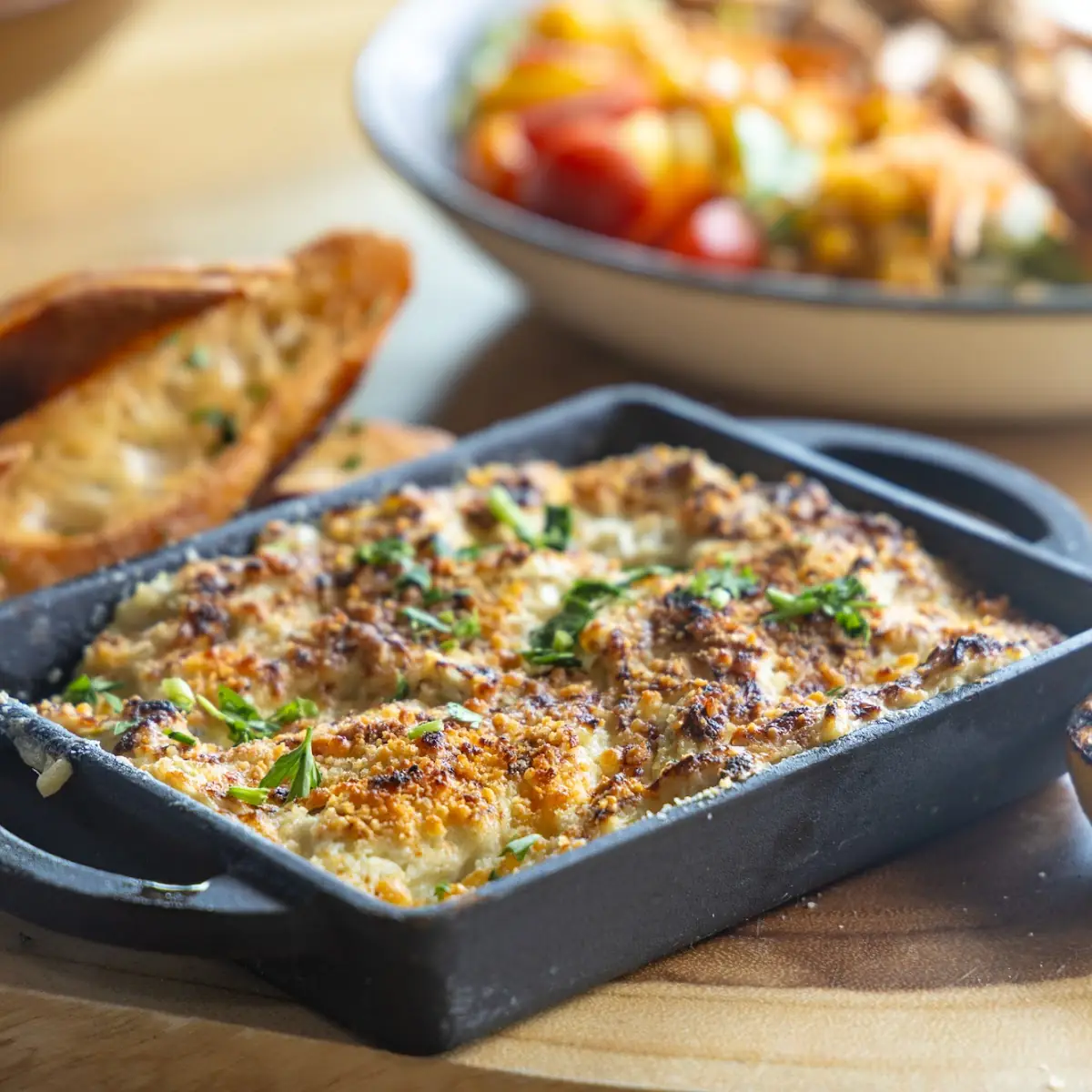 Baked Crab & Artichoke Dip