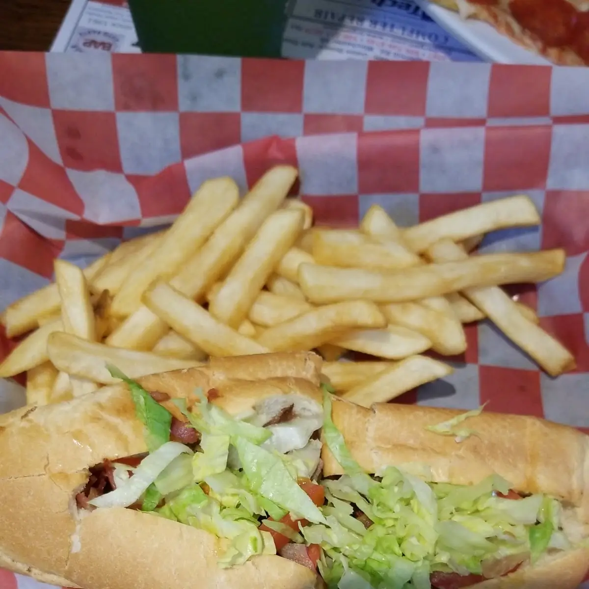 Steak and Bacon Cheese Sub