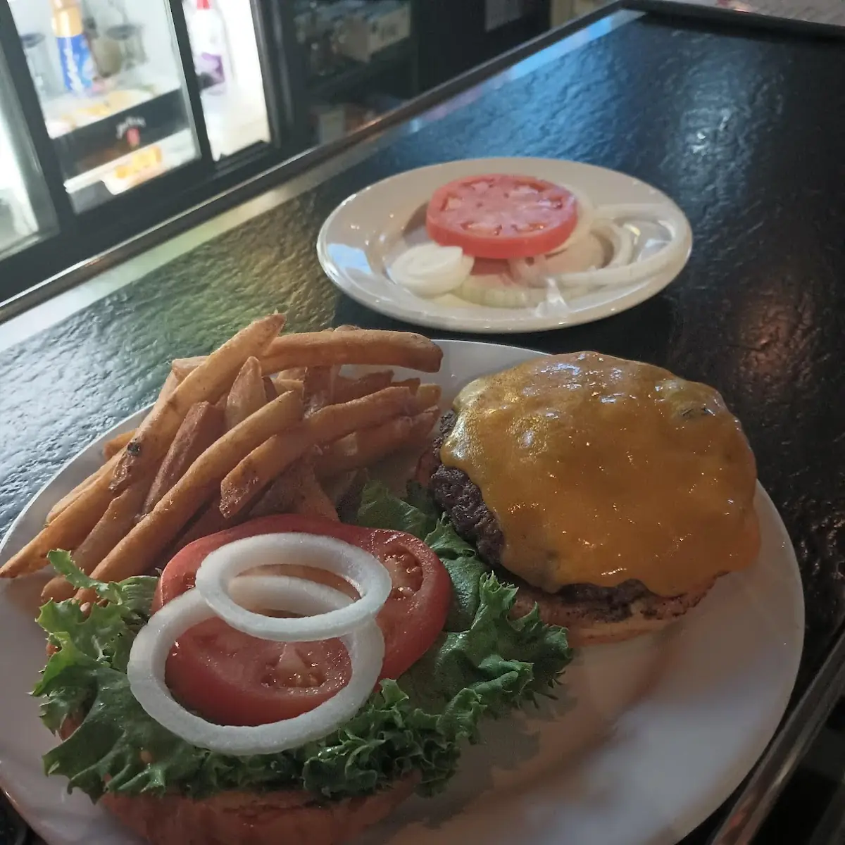 Junior Burger with Cheddar Cheese