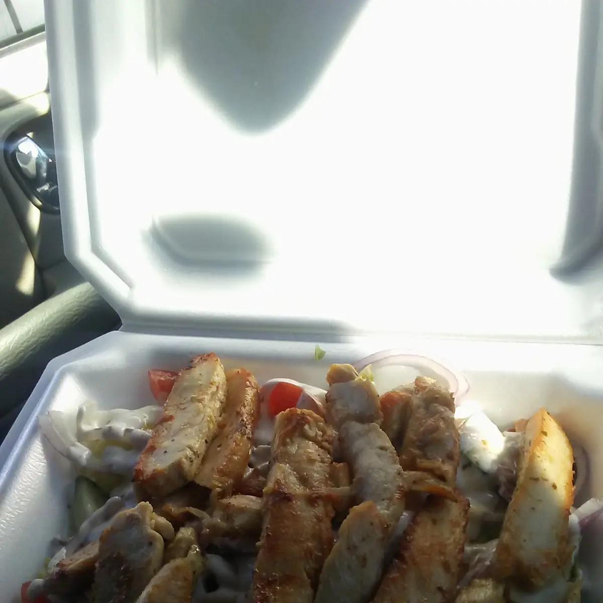 Gyro Salad Chicken Plate
