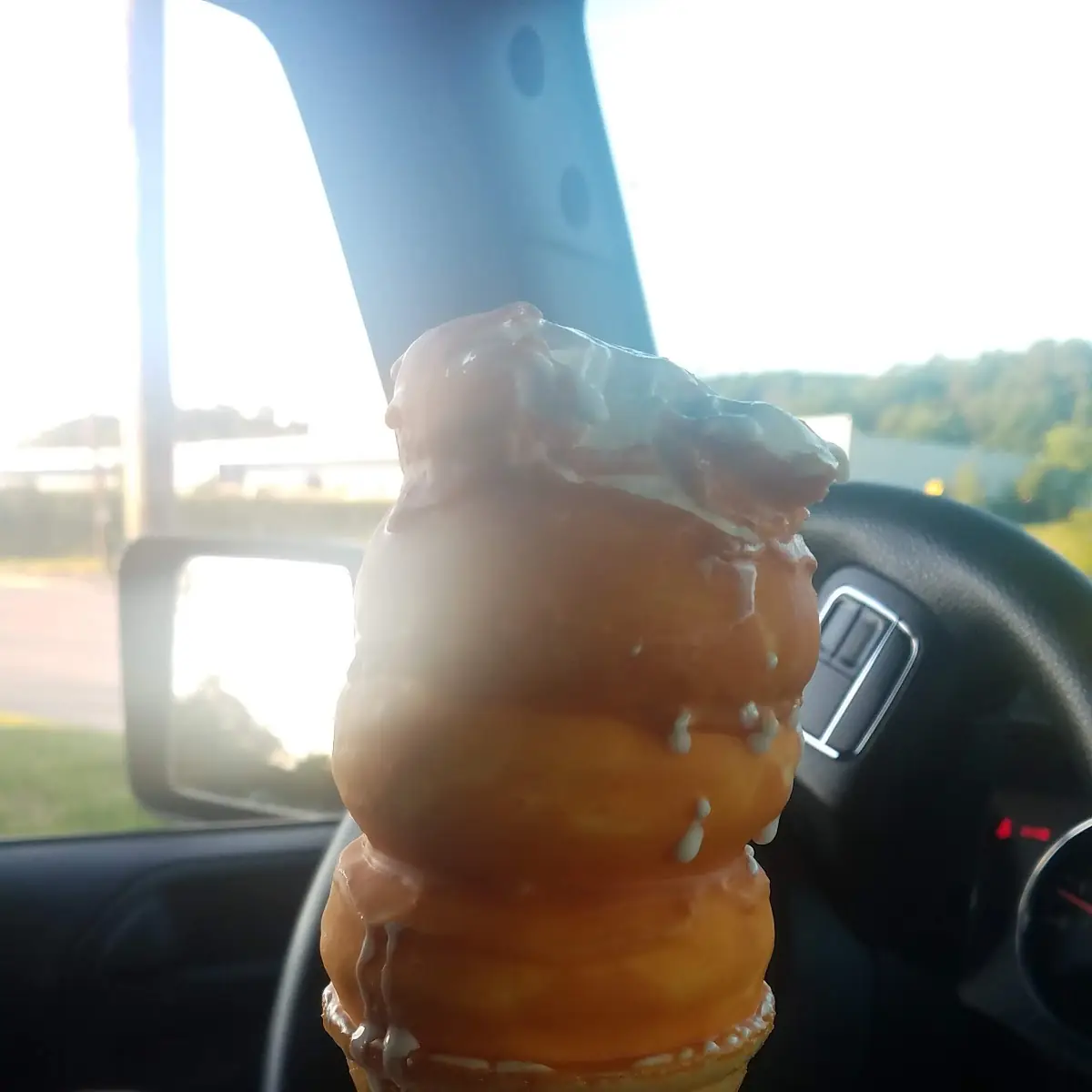 Butterscotch Dipped Cone