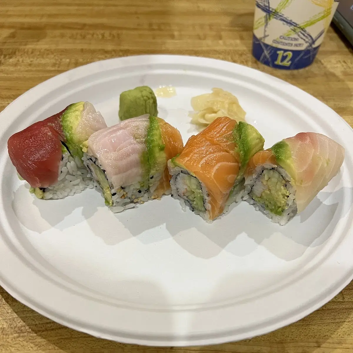 Rainbow Sushi Roll