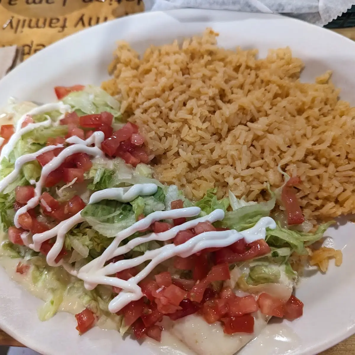 Chicken Burrito Supreme