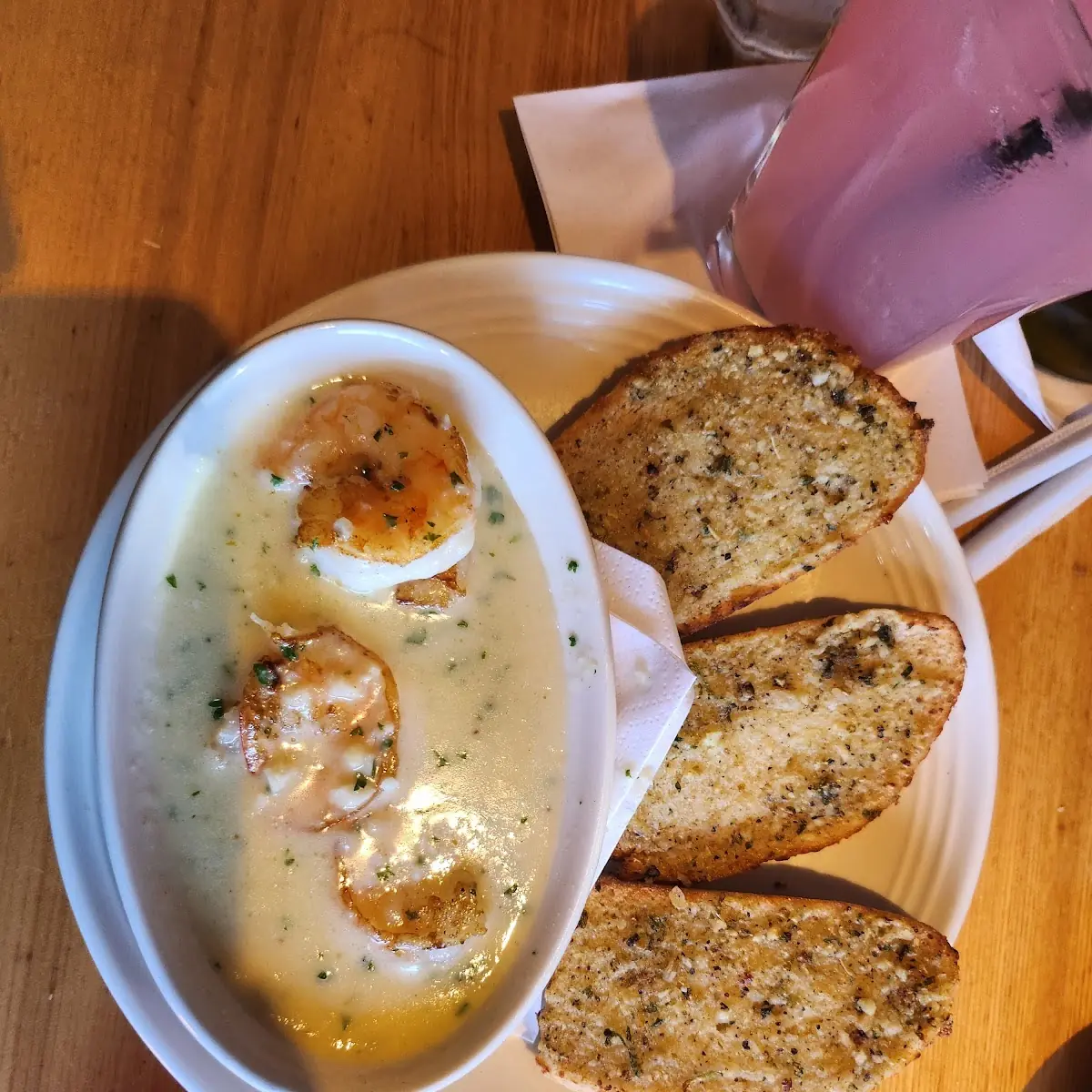 New Bread and Dipping Sauce Trio