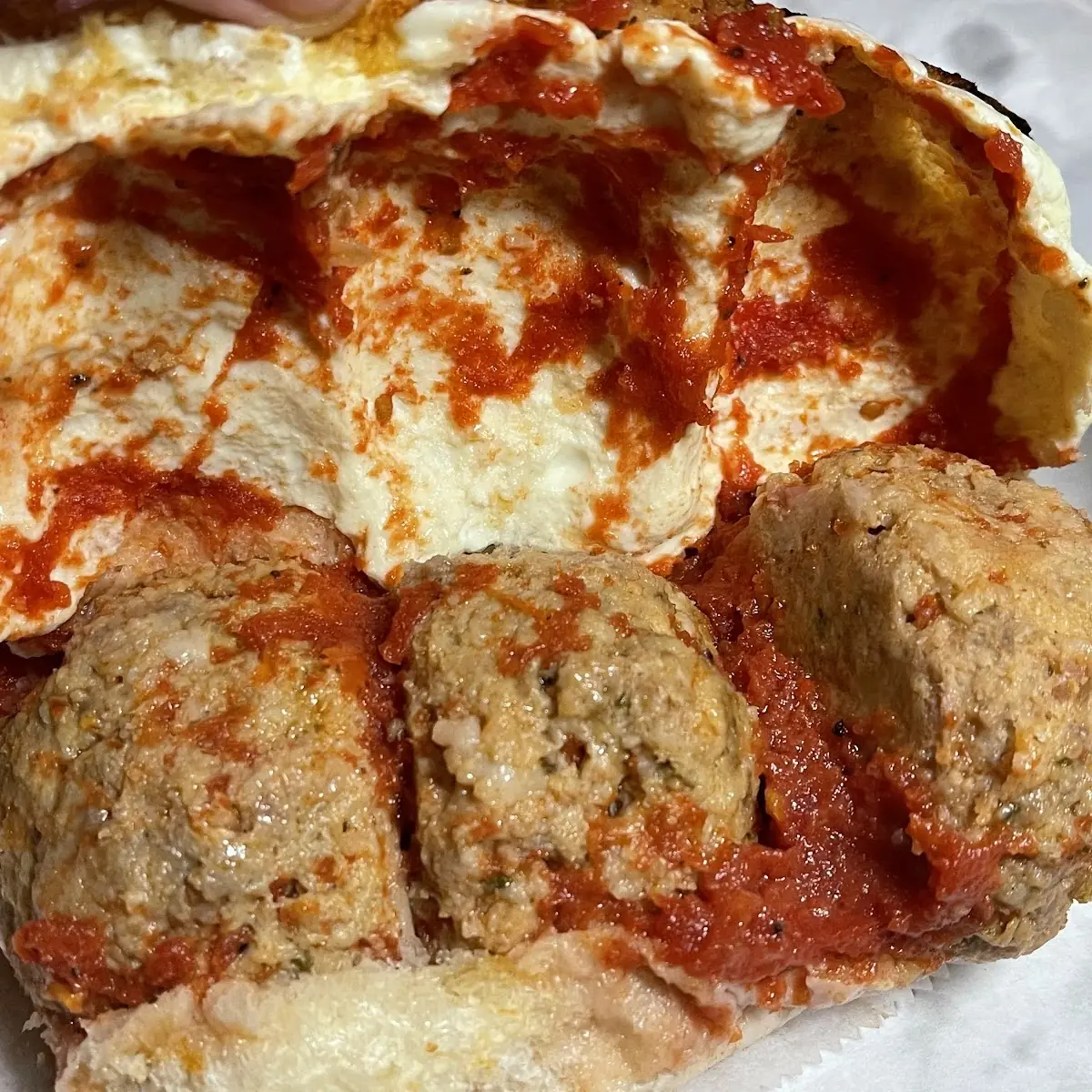 Meatball Parmesan Grinder