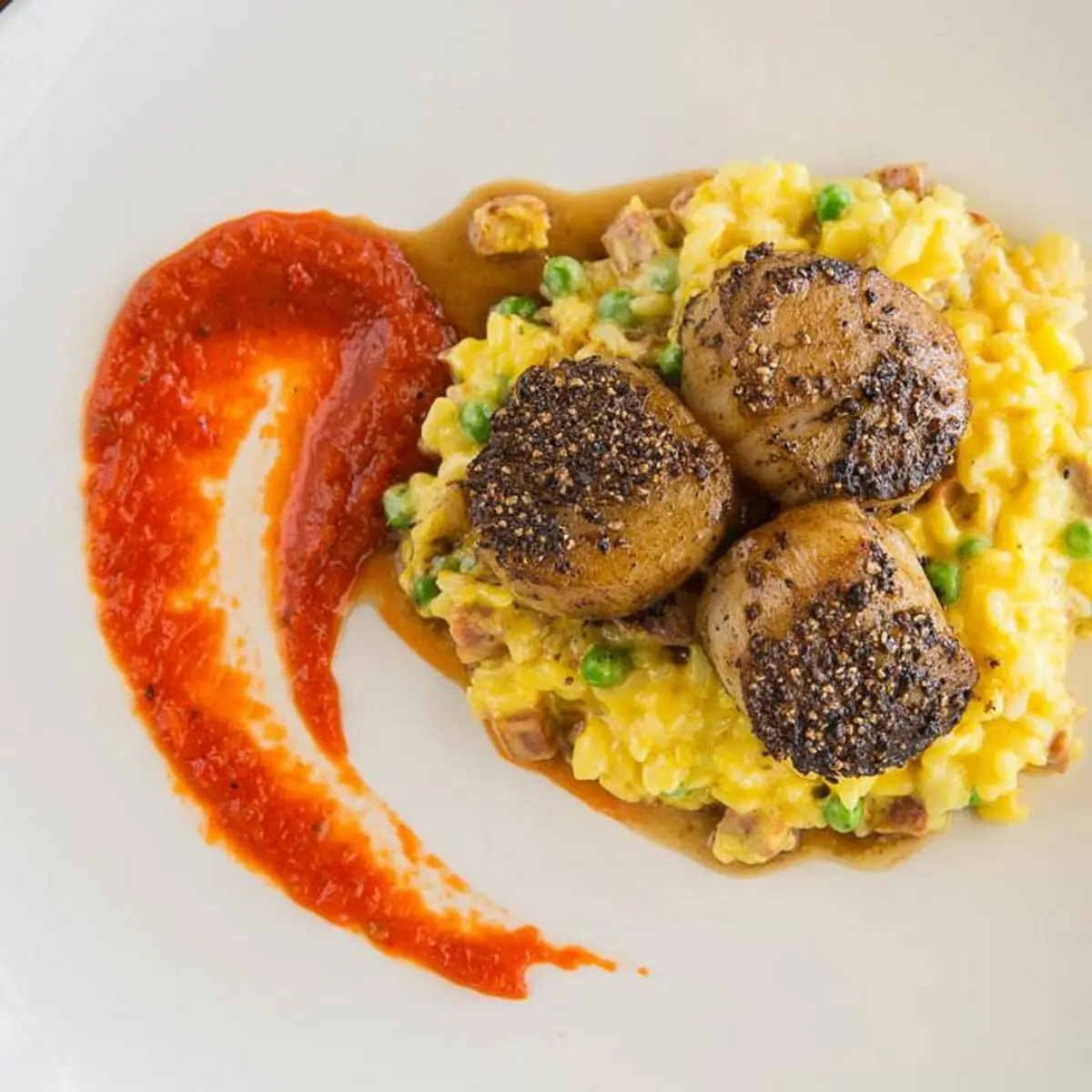 Seared Jumbo Sea Scallops