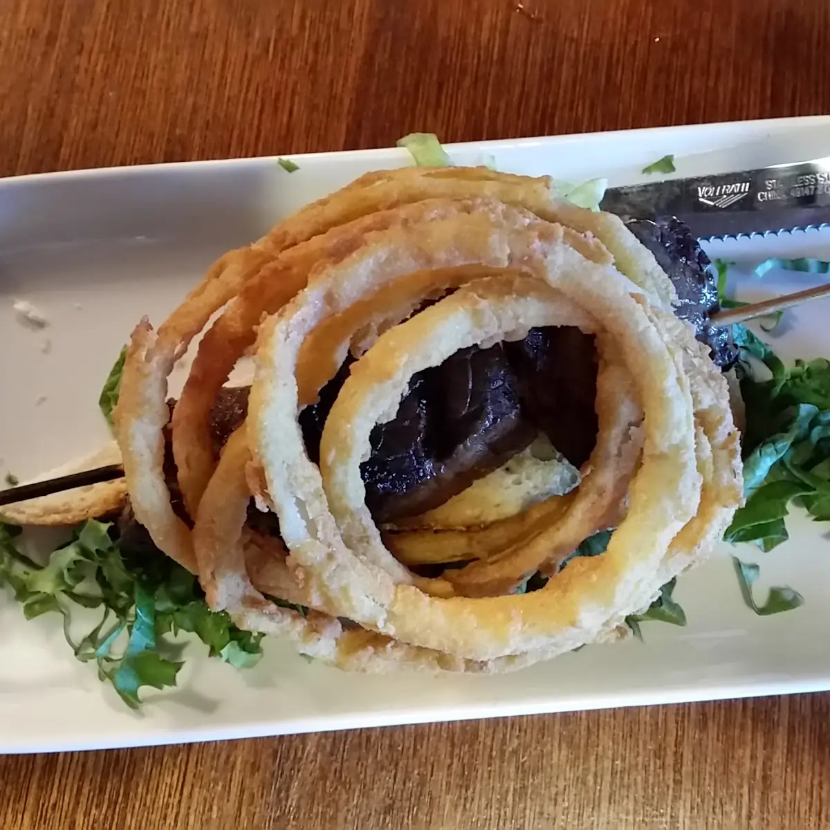 Beef and Onion Rings