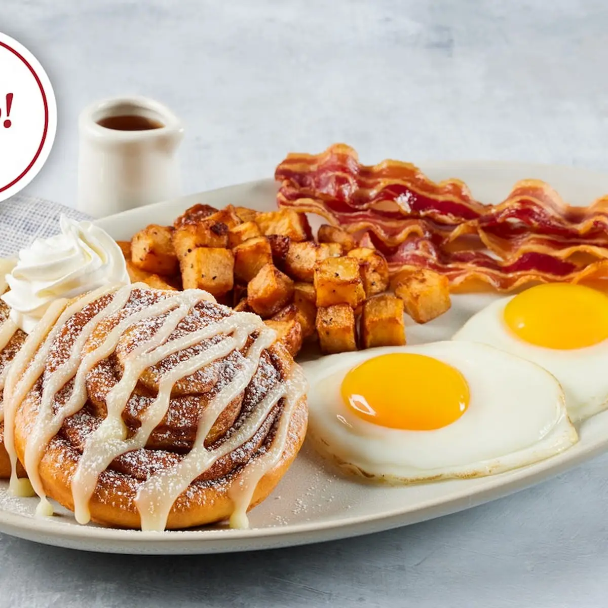 Cinnamon Roll French Toast Farmer's Choice