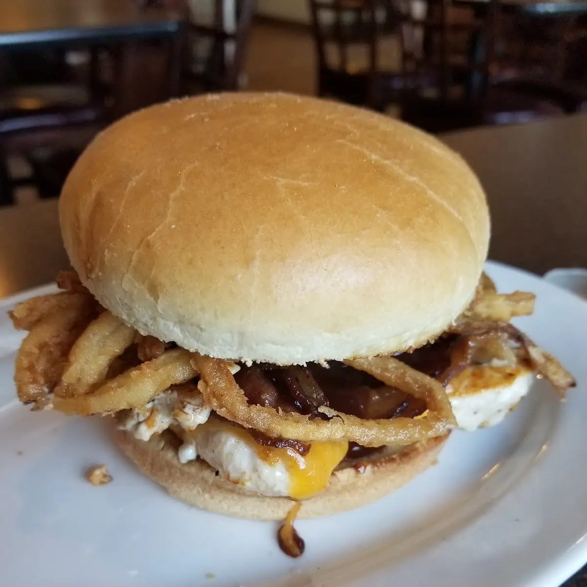 Barbeque Grilled Chicken Sandwich