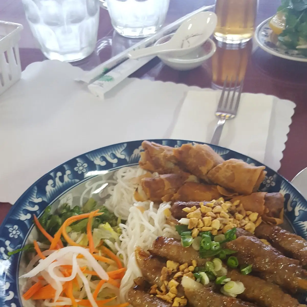 Beef and Egg Roll Vermicelli