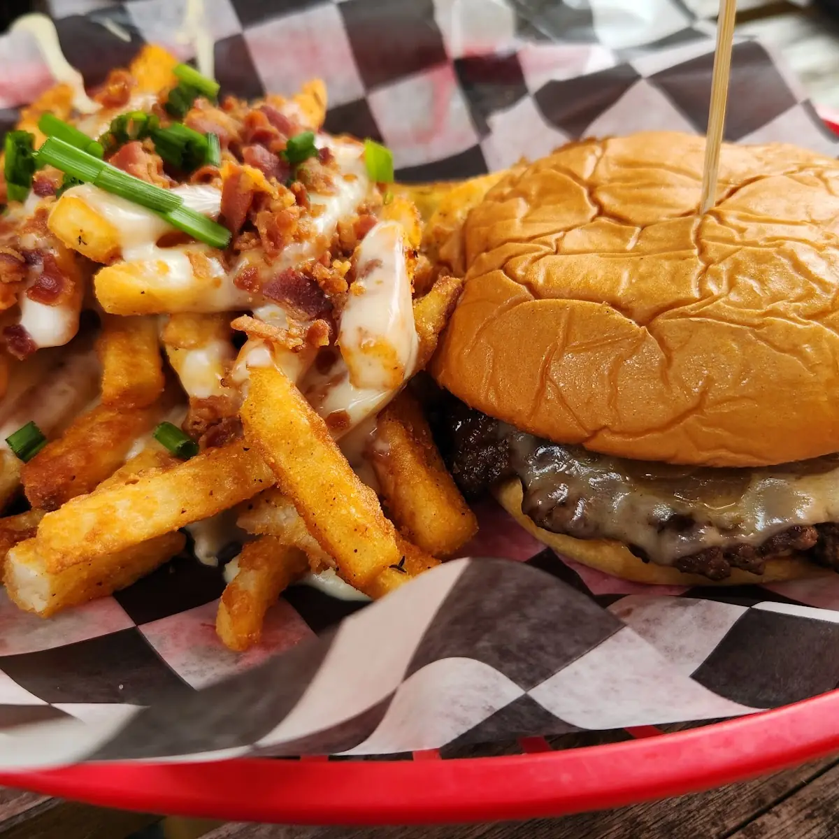 French Onion Burger