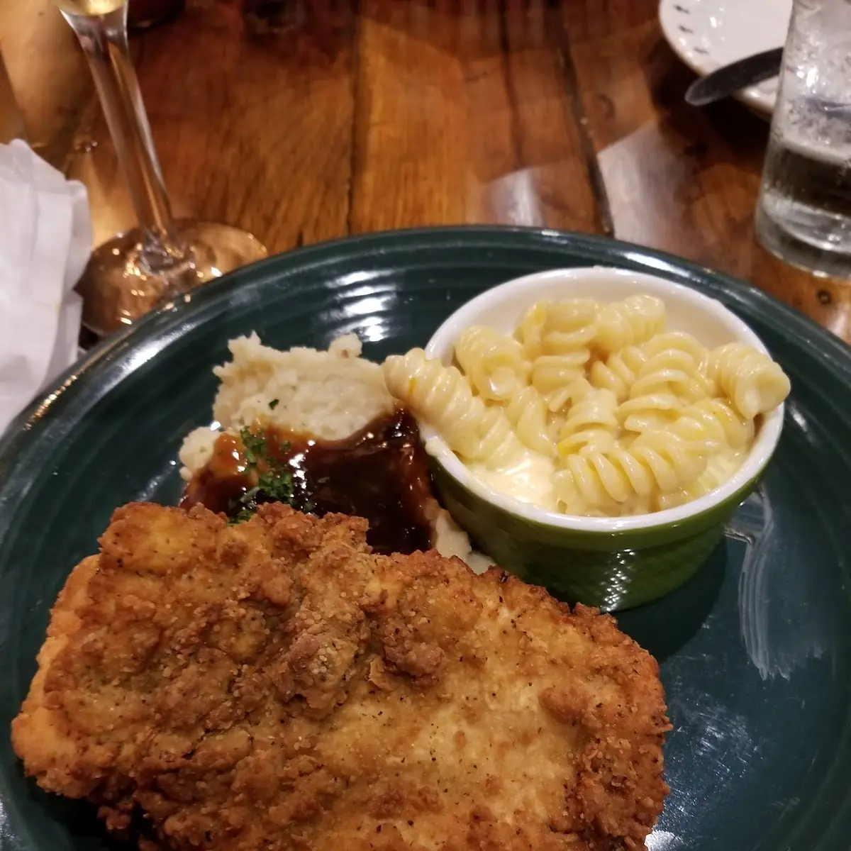 Chicken and Mashed Potatoes and Gravy