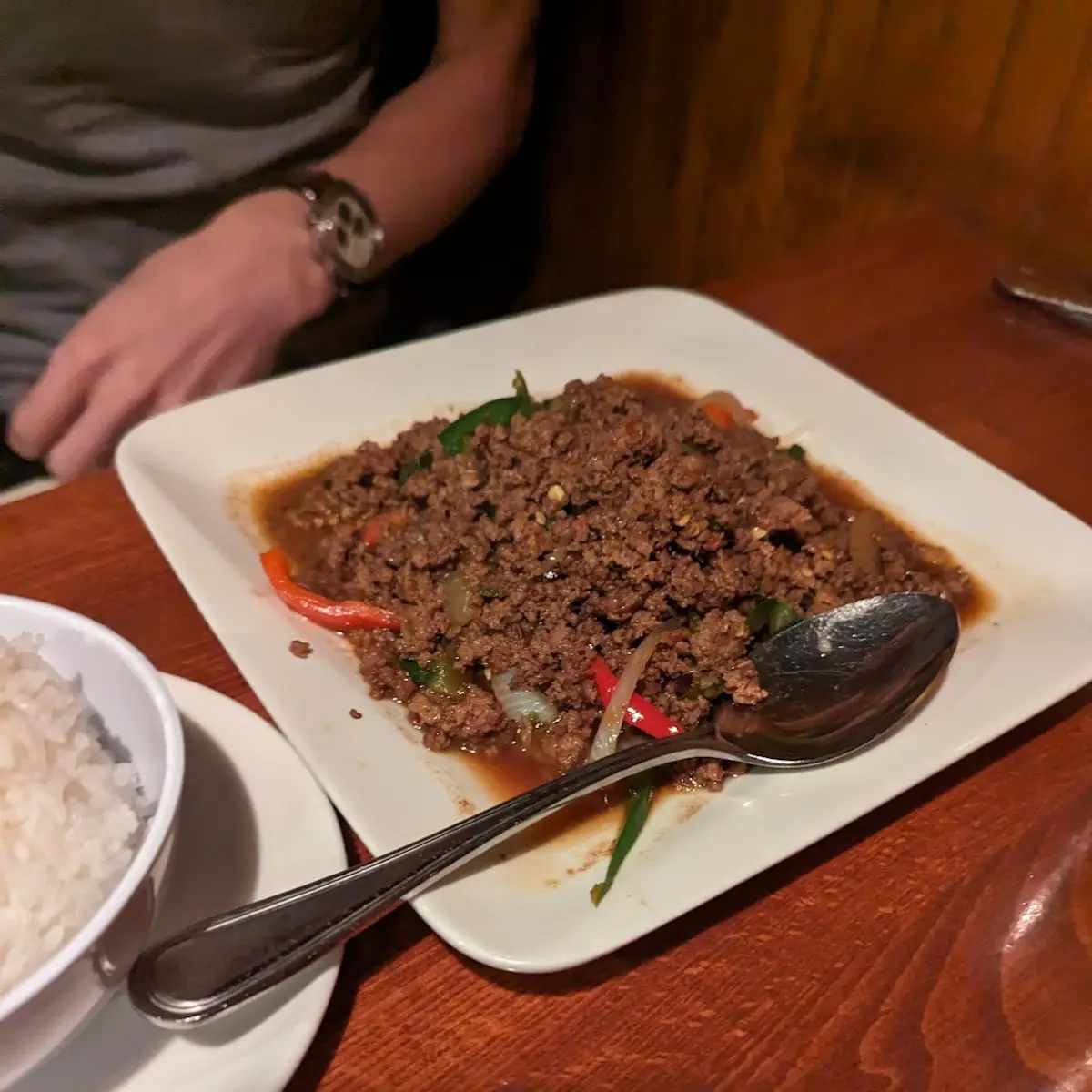Spicy Thai Basil Chicken