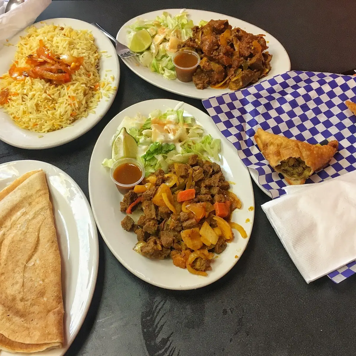 Goat Curry with Rice