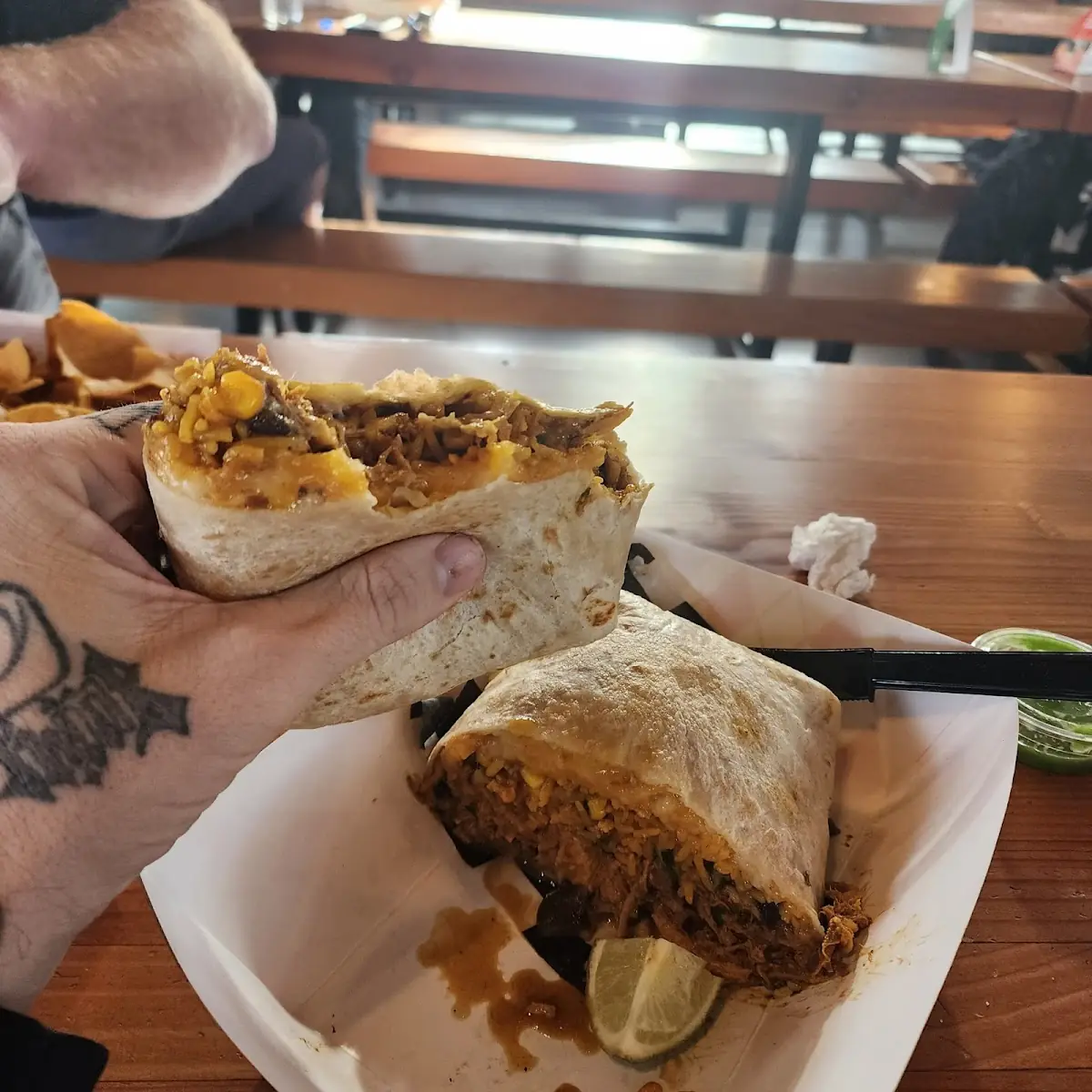 Chicken Burrito