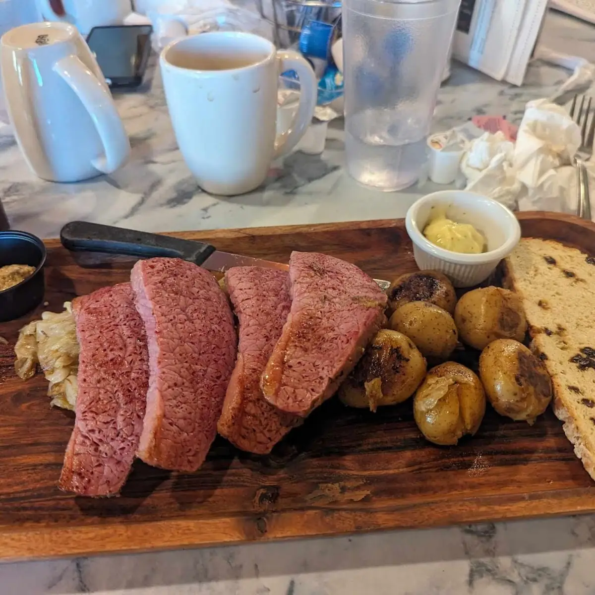 Corned Beef and Cabbage Dinner