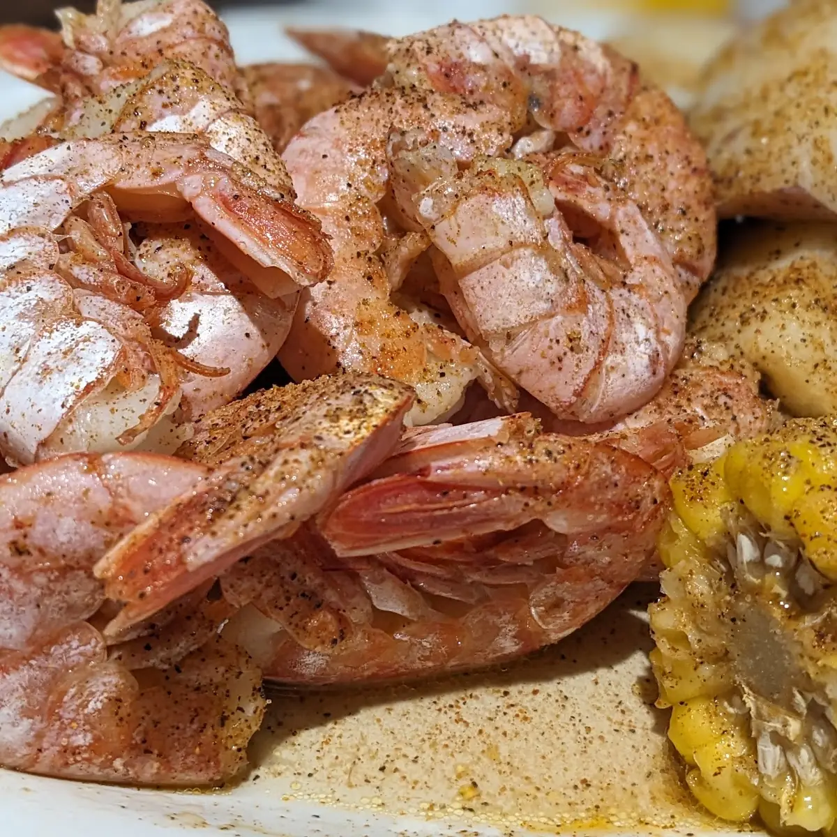 Steamed Red Shrimp Basket