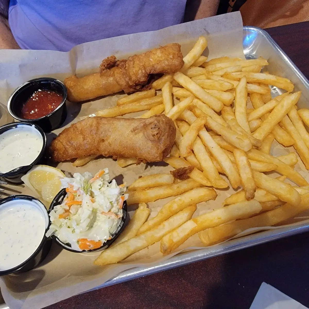 Beer Battered Fish and Chips