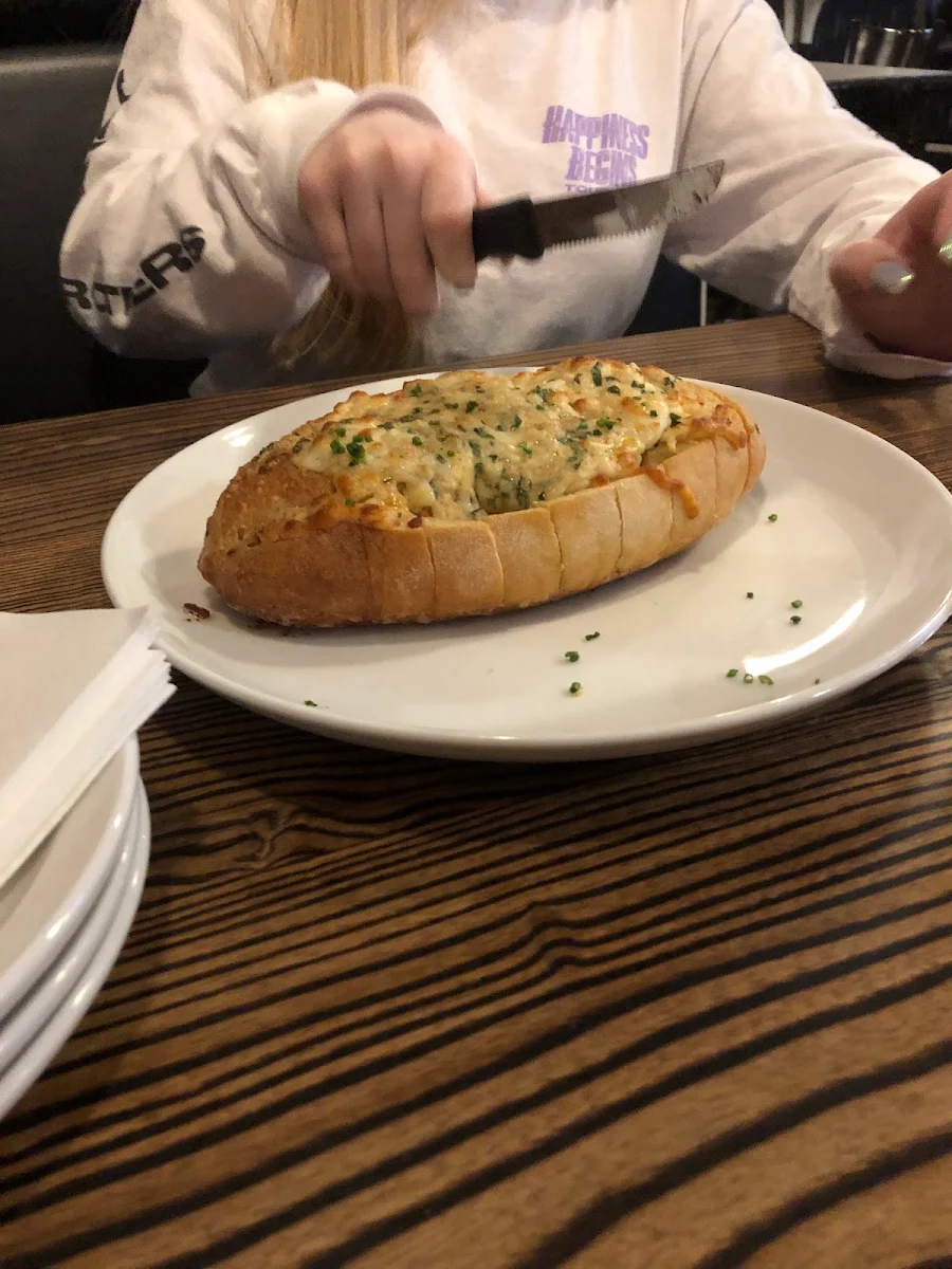 Garlic Bread, Sasso Pizza Market & Bar
