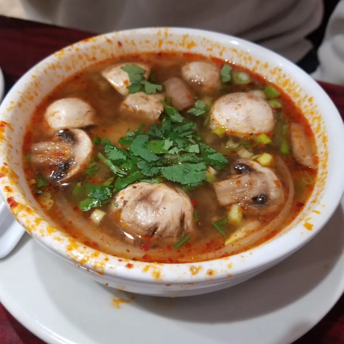 Tom Yum Soup with Shrimp
