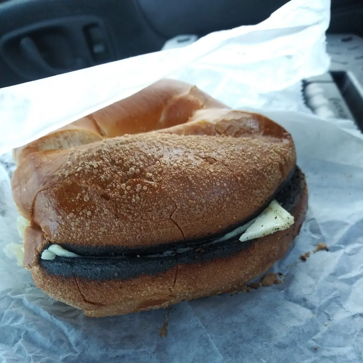 Sausage Egg Cheese Bagel
