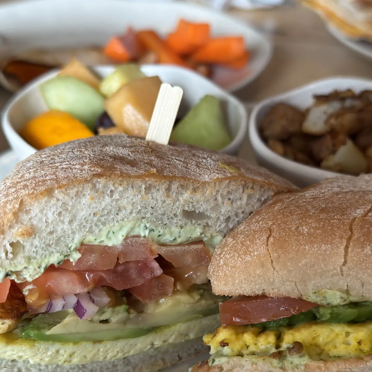 Pacific Breakfast Sandwich