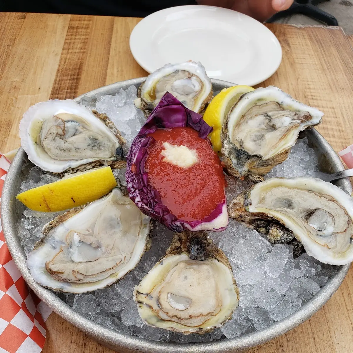Raw Oysters on the Half Shell