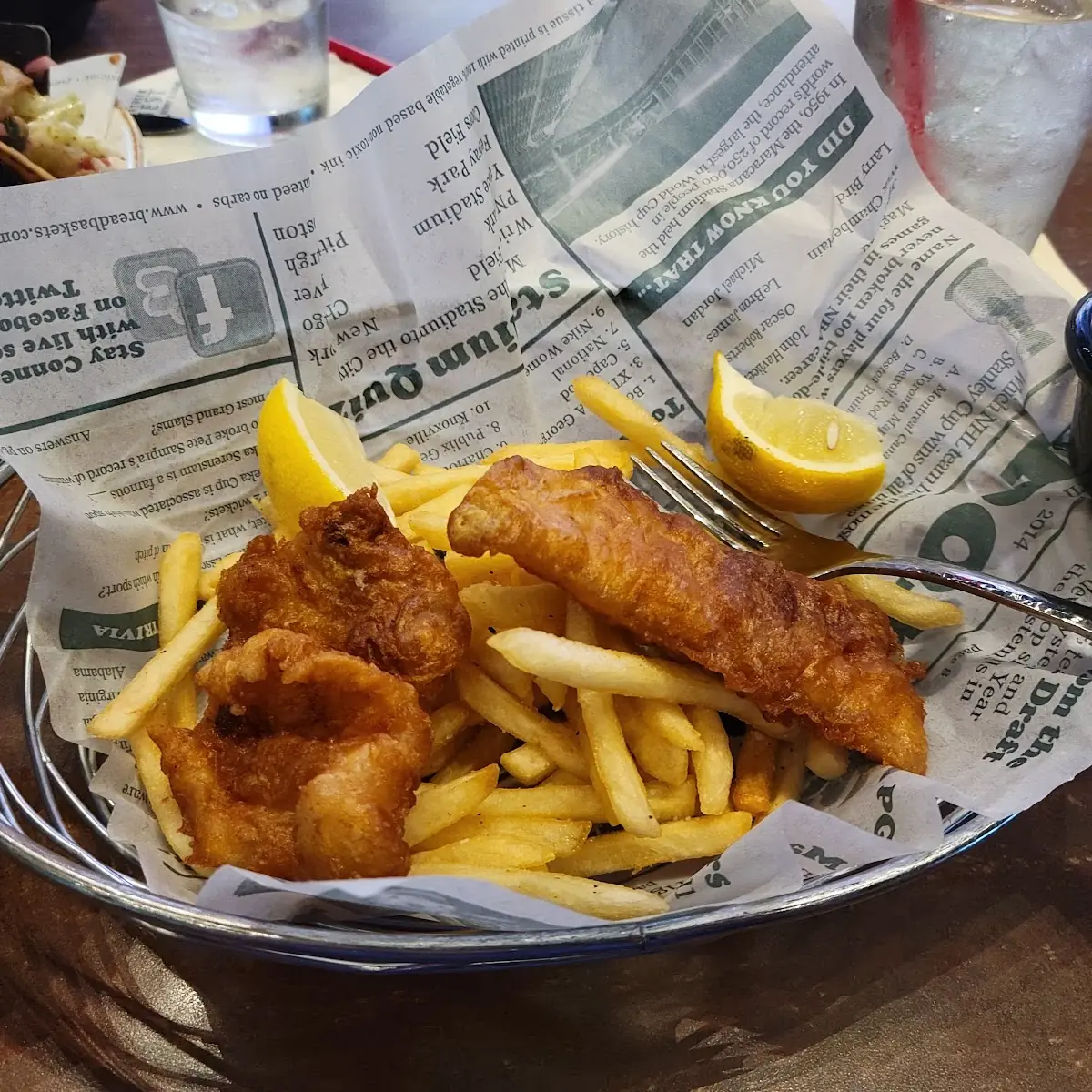 Fish and Chips Basket