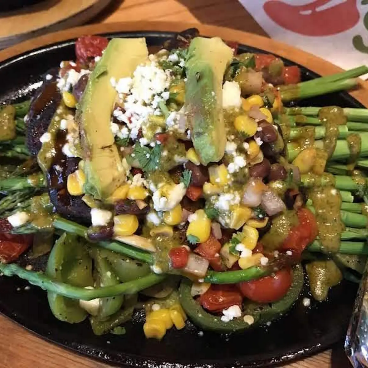 Veggie and Black Bean Fajitas