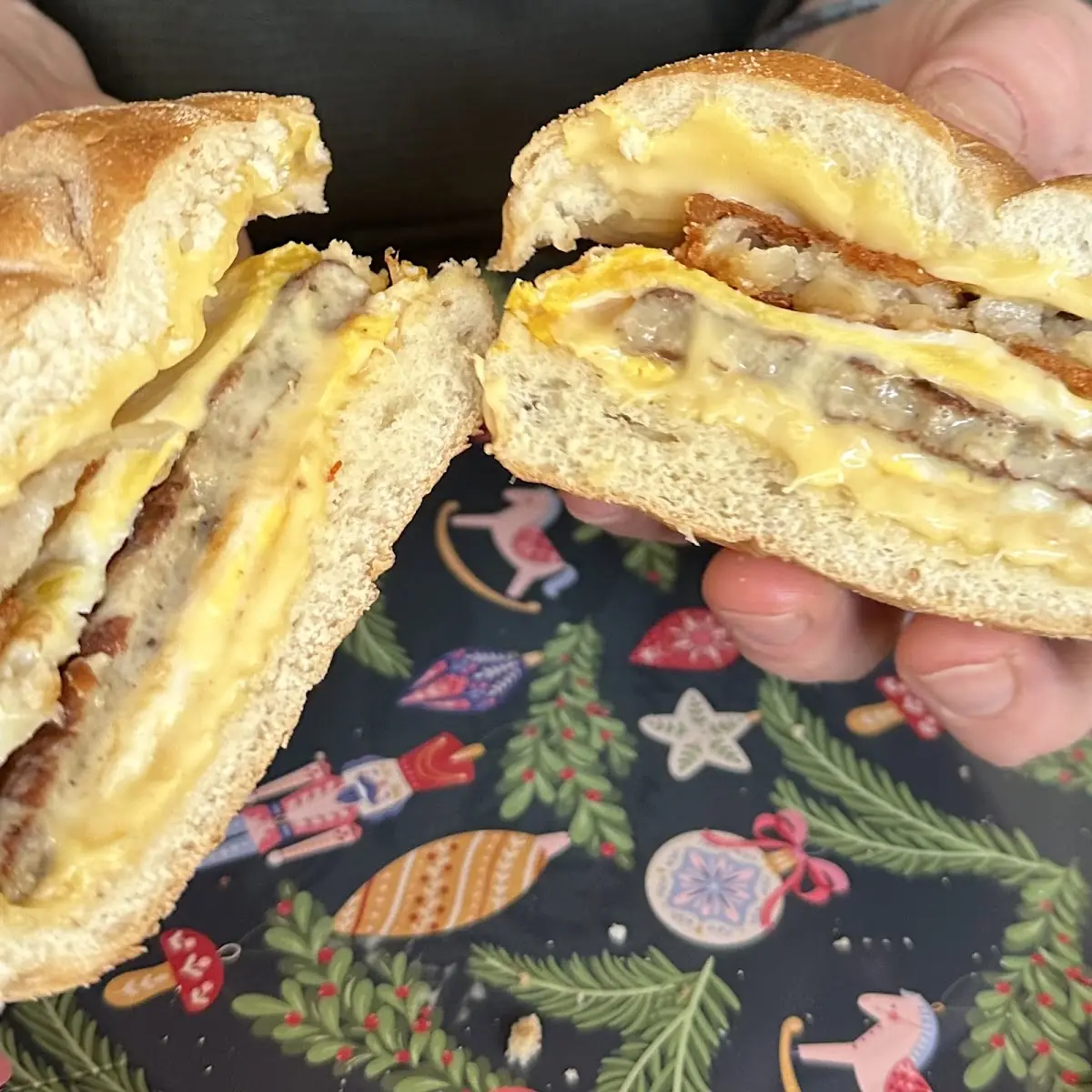 Sausage Egg & Cheese Sandwich